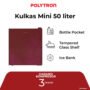 Polytron kulkas portable 1 pintu PRH-51R/X
