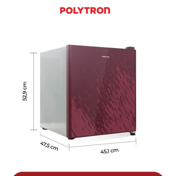 Polytron kulkas portable 1 pintu PRH-51R/X - Image 3
